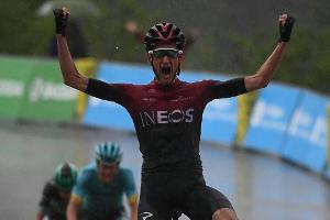 Dauphine: Starker Buchmann Dritter bei der Bergankunft