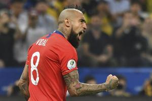 Copa America: Titelverteidiger Chile schaltet Kolumbien aus