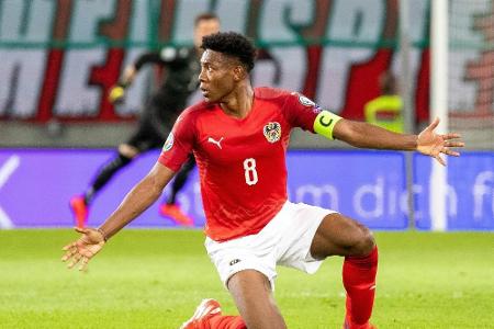 EM-Qualifikation: Alaba fehlt Österreich in Nordmazedonien