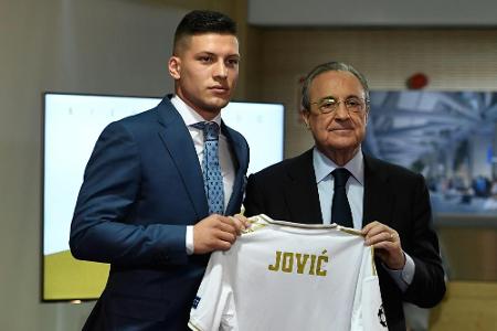 Jovic bei Real-Vorstellung: 