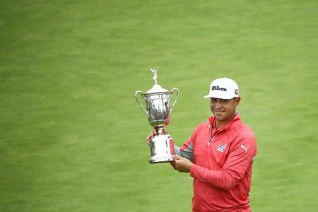 US Open: Woodland gewinnt überraschend ersten Major-Titel - Kaymer auf Rang 35