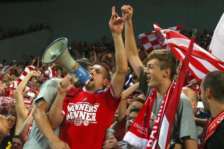 Trotz (oder vielleicht sogar wegen) einiger Fehler und Rückschläge: Die Fans des Rekordmeisters lieben ihren Franck, der sei...