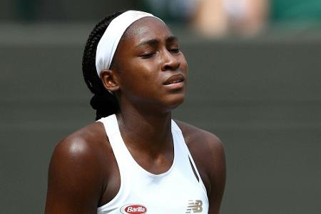Teenie Gauff nach Wimbledon-Höhenflug früh gescheitert