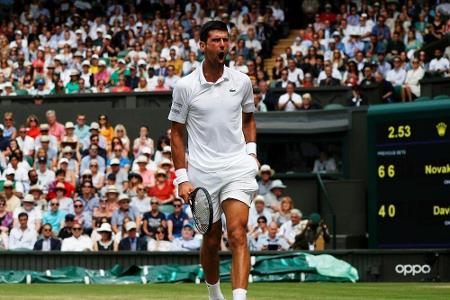 Wimbledon: Djokovic zieht mühelos ins Halbfinale ein