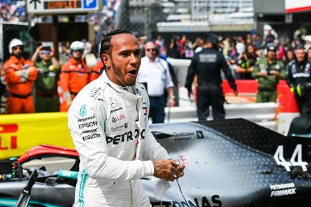 Hamilton gewinnt in Silverstone - Vettel nach Kollision ohne Punkte