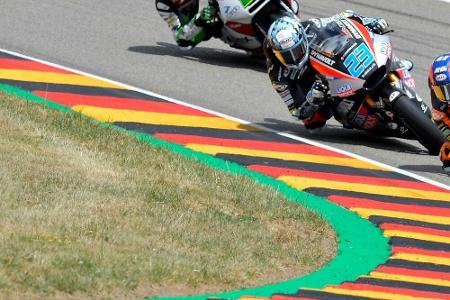 Schrötter stürmt am Sachsenring auf das Podium