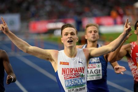 Norweger Warholm verbessert Europarekord über 400 m Hürden