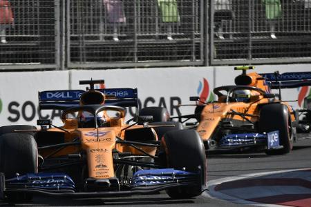 McLaren bindet sein Fahrer-Duo Norris/Sainz für 2020
