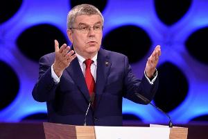 Ein Jahr vor Olympia: Bach lädt Athleten nach Tokio ein