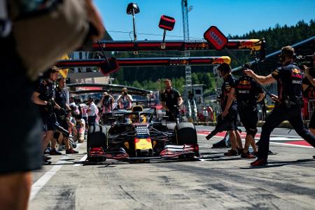 Red Bull stellt Formel-1-Rekord für Reifenwechsel auf