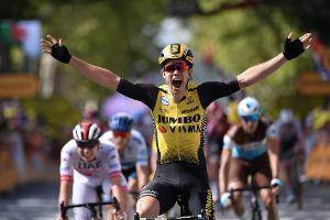 Tour de France: Van Aert gewinnt zehnte Etappe
