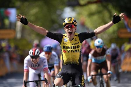 Tour de France: Van Aert gewinnt zehnte Etappe