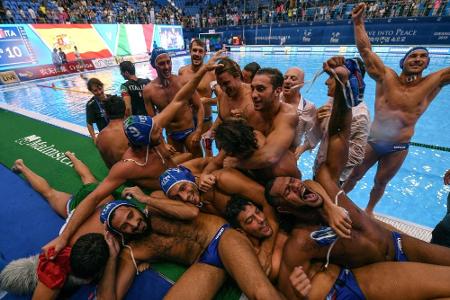 Italiens Männer zum vierten Mal Wasserball-Weltmeister