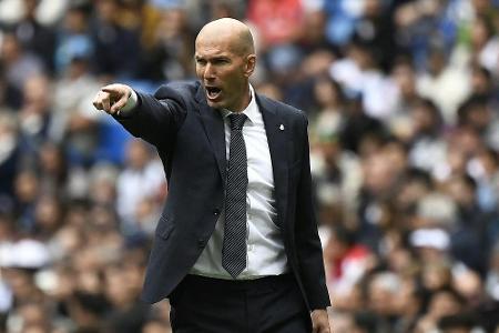 Trainer Zidane aus persönlichen Gründen aus Real-Traingslager abgereist