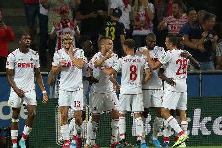 Dank Last-Minute-Treffer: Köln feiert ersten Saisonsieg