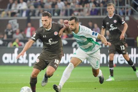 St. Paulis Diamantakos für drei Pokalspiele gesperrt