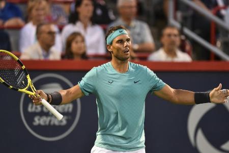 Nadal im Montreal-Finale gegen Russen Medwedew