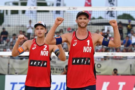 Beachvolleyball-EM: Norweger Mol/Sörum holen erneut Titel