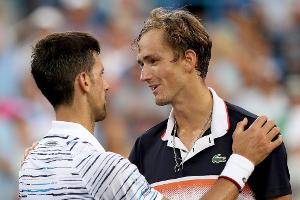 Cincinnati: Djokovic im Halbfinale an Medwedew gescheitert