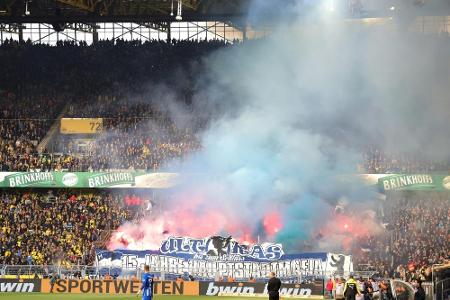 BVB verhängt 46 Stadionverbote gegen Hertha-Fans