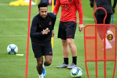Neymar trainiert bei PSG - Medien berichten über Einigung mit Barca