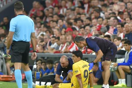 Barcelona droht längerer Ausfall von Suarez