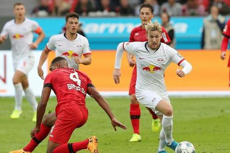 Nkunku rettet Leipzig Punkt bei Bayer