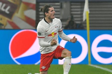 Leipzig nach Sieg auf Achtelfinalkurs - Sabitzers Traumtor