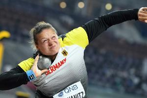 Kugelstoßerin Schwanitz gewinnt in Doha WM-Bronze