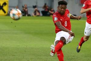 Alaba fällt für Länderspiel aus