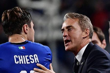 Italien: Mancini stellt Rekord von Pozzo ein