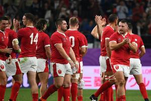 Rugby-WM: Auch Wales und Australien im Viertelfinale