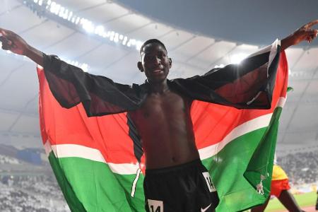 3000 m Hindernis: Kipruto gewinnt im Foto-Finish - Kenias Siegesserie hält an