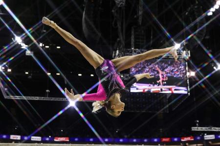 Kunstturn-WM in Stuttgart: DTB-Frauenriege auf Kurs Olympia