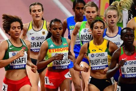 Granz scheitert im 1500-m-Vorlauf - Hassan überzeugt