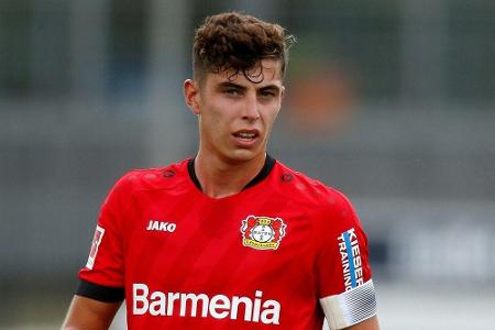 Leverkusen: Havertz und Sven Bender für Bremen-Spiel fraglich