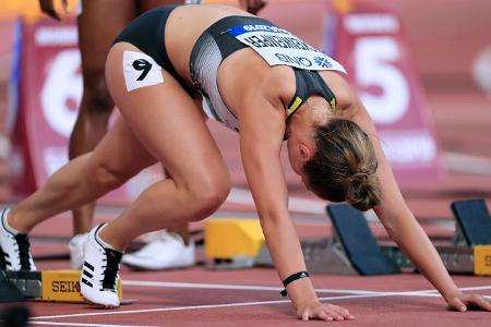 LUECKENKEMPER Gina Team GER 100m IAAF LA Weltmeisterschaften... (1)