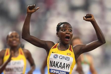 Nakaayi wird Nachfolgerin von Semenya als 800-m-Weltmeisterin