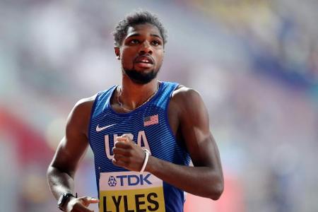 200 m: Lyles untermauert Goldanspruch
