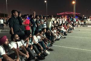 Chaos in Katar: Indischen Fans wird Zutritt zum Stadion verwehrt