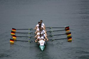 Rudern: Deutschland-Achter holt WM-Gold