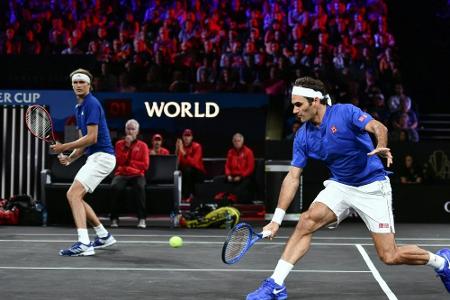 Laver Cup: Zverev siegt mit Federer im Doppel - Europa führt