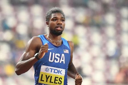 Lyles cruist ins Halbfinale über 200 m - Coleman sagt ab