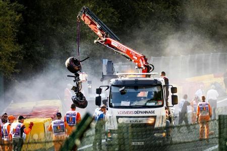 Formel-2-Unfall in Spa: Correa noch auf der Intensivstation