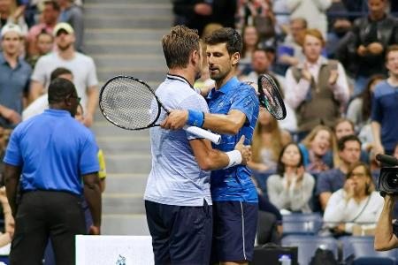 US Open: Titelverteidiger Djokovic gibt im Achtelfinale auf