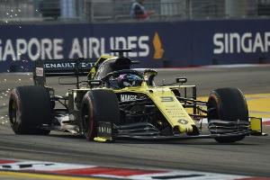 Singapur-Qualifying: Ricciardo nachträglich disqualifiziert