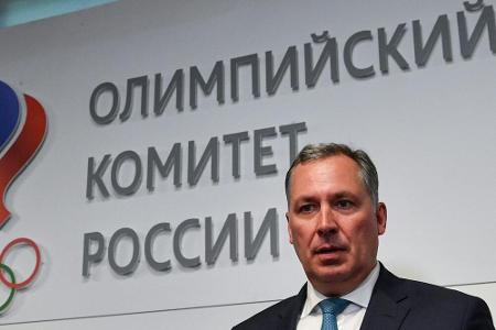 Dopingsperre: Russland will für Olympiateilnahme 