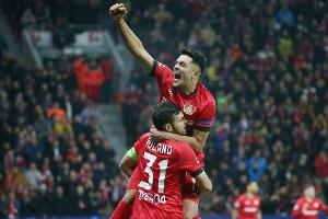 Champions League: Leverkusen dank Eigentor und Torjäger Volland wieder im Rennen