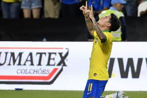 Coutinho-Tor bei Brasiliens versöhnlichem Jahresabschluss
