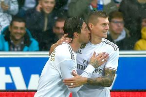 Spanien: Real siegt mit Kroos-Torvorlage